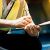 male foreman engineer holding and writing paper chart checking quality material production analyzing physical chemical testing working in manufacturing factory